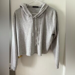 Brandy Melville Cropped Hoodie